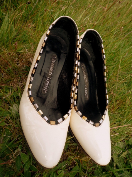Banditenedel: Originale Lorenzi- Schuhe im Vintage- Look, Größe 36