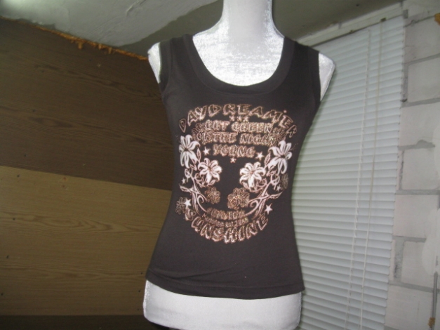 *** Shirt ~ Gold ~ Druck ***