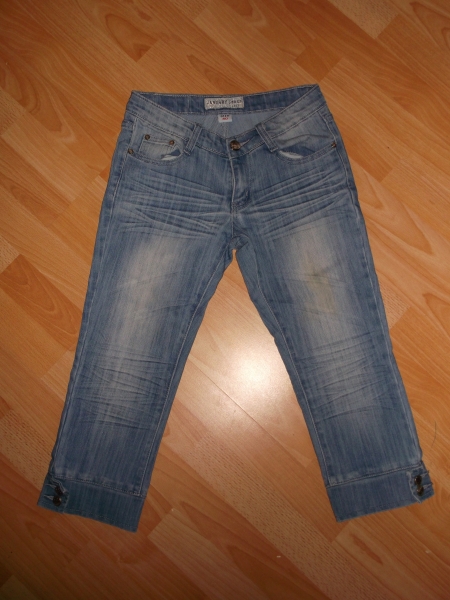 3/4 Hose, Jeans