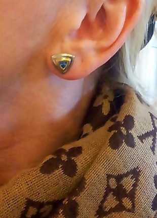 Schöne Ohrringe aus echte Silber