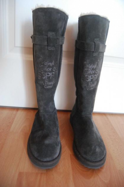 Esprit  Neue  Leder Boots  Stiefel  Schuhe Top