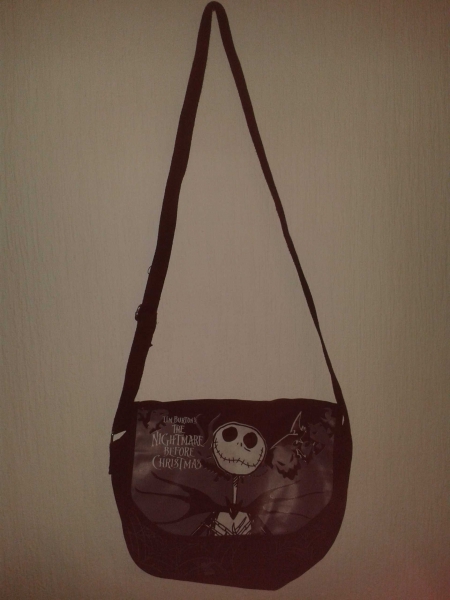 Nightmare Before Christmas Tasche, schwarz