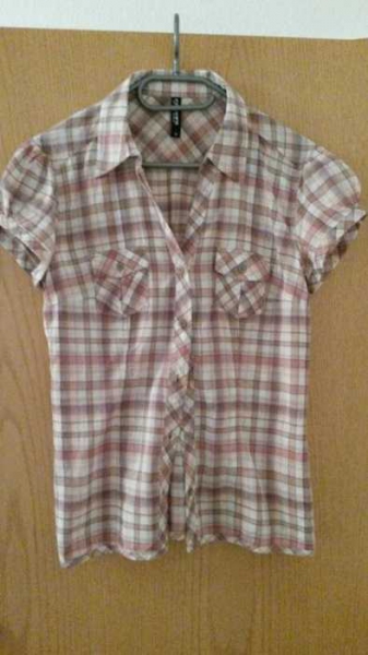 Karierte Bluse Gr.M