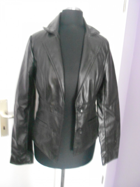 Kunstlederjacke
