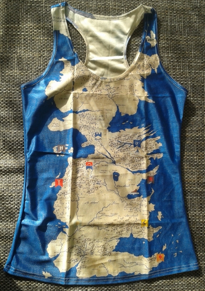 Karte von Westeros, Top