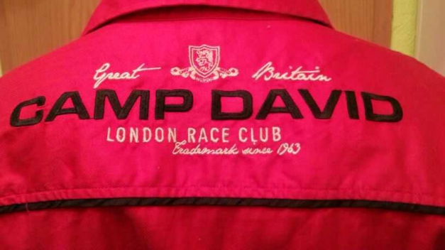 Original Camp David Hemd rot