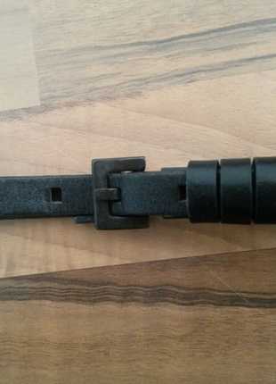 Ledergürtel Diesel Gr. 36 S 85 cm schwarz NEU