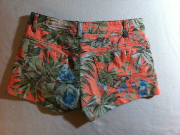 Hotpants mit Aufdruck