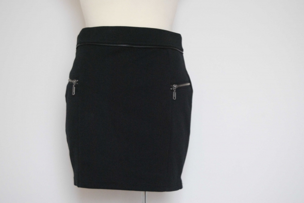 Schwarzer Minirock Trendi