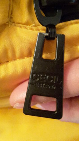 Cecil Steppweste gelb XL