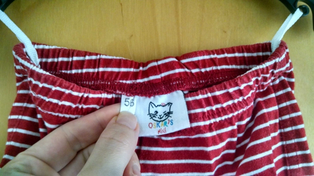 Süßes Shirt mit Hose Gr. 56