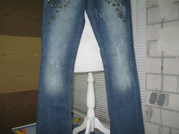 *** Herrlicher Anblick ~ Met Jeans ~ Nieten ~ Used Look ***k ** 