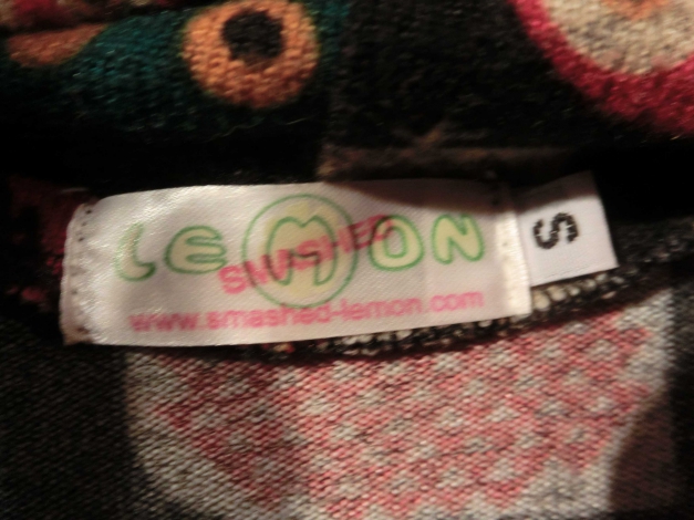 Eulenkleid Smashed Lemon Größe S