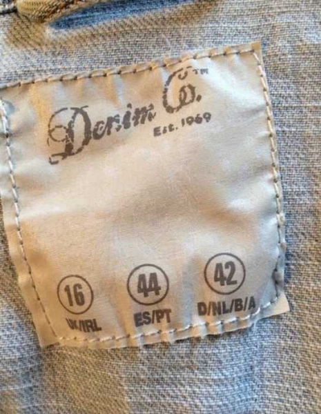 Hellblaue Jeansjacke von Primark