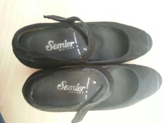 Schwarze Semler Pumps