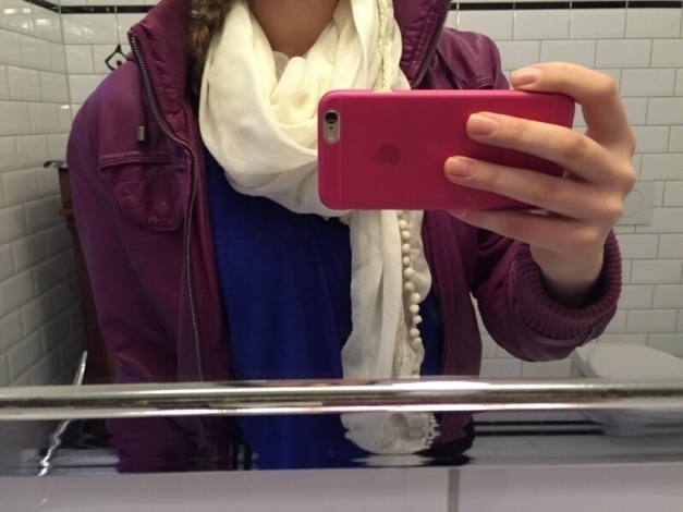 super trendige Lederjacke