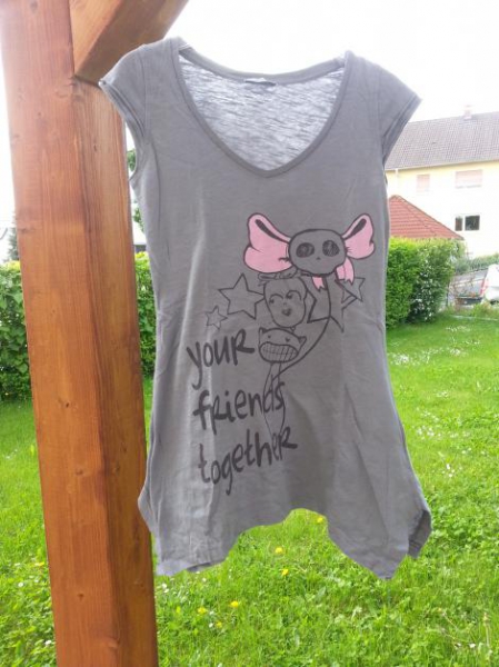 Shirt Print grau Pimkie