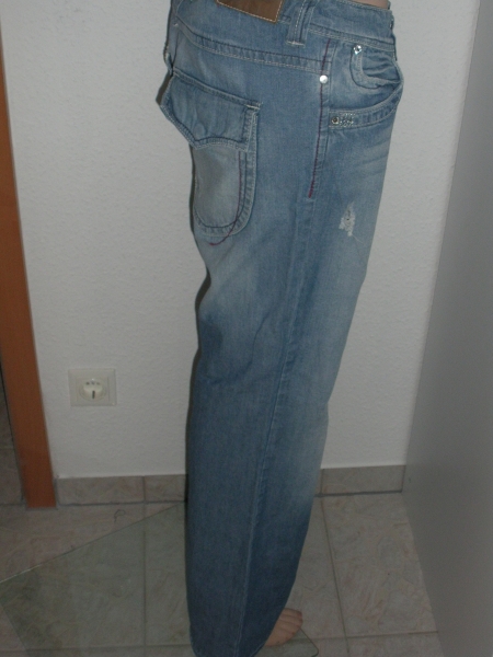 Hüft Jeans -vintage-Gr.36 Top