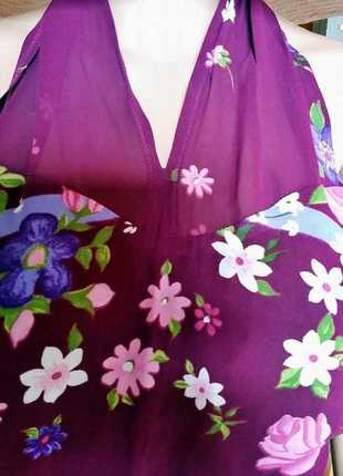 Wunderschöne Vintage Kleid für heiße Sommer