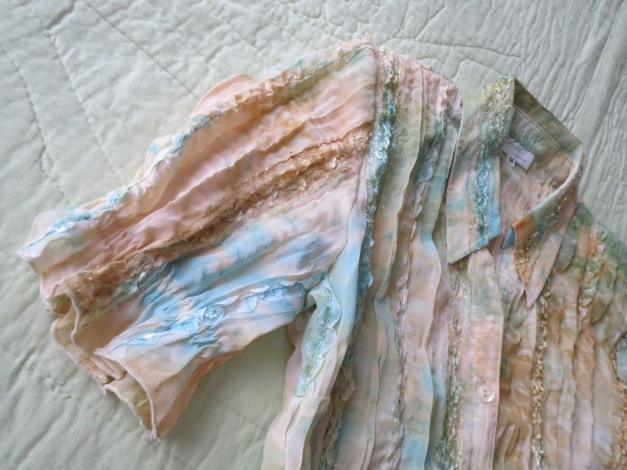 Bluse, Crash Optik, Gr. 40/42/M