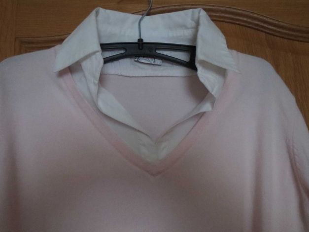 Pullover, zartrosa, dünn