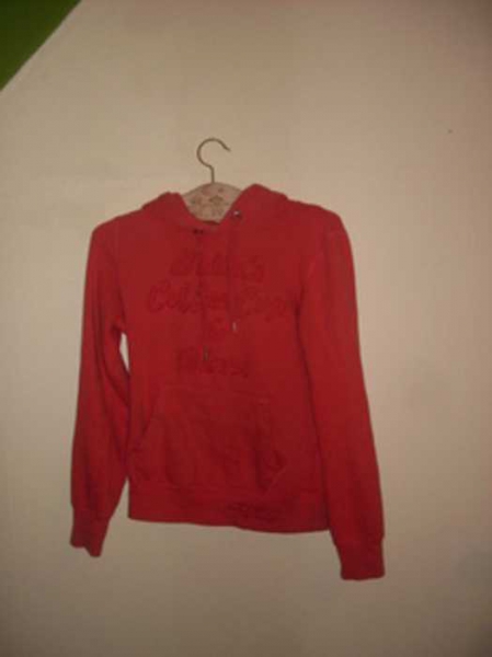 oranger kapuzenpullover