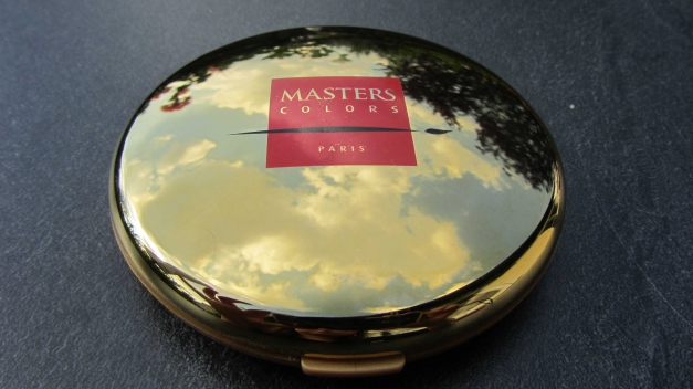 Lidschatten Duo in Rosa (Rosenholz) / Mittelbraun von Masters Colors Paris