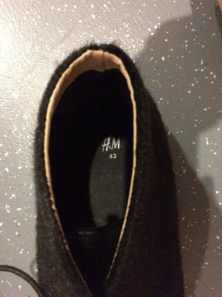 Desertboots - Felllook  - black - H&M Premium