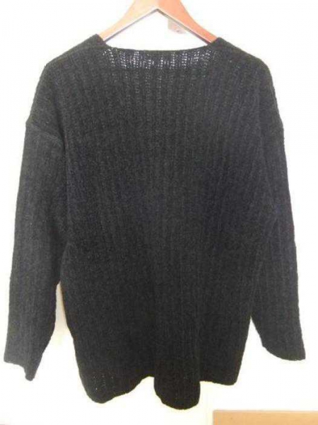  Schwarzer XL Kuschel Pulli Pullover Oversize Gothic