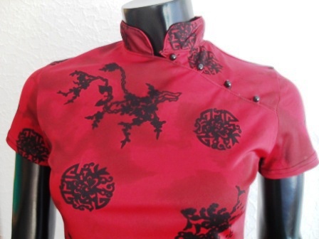 Asiatisches Kleid,, Kleid, Sommerkleid, Asia Kleid, Minikleid, Partykleid