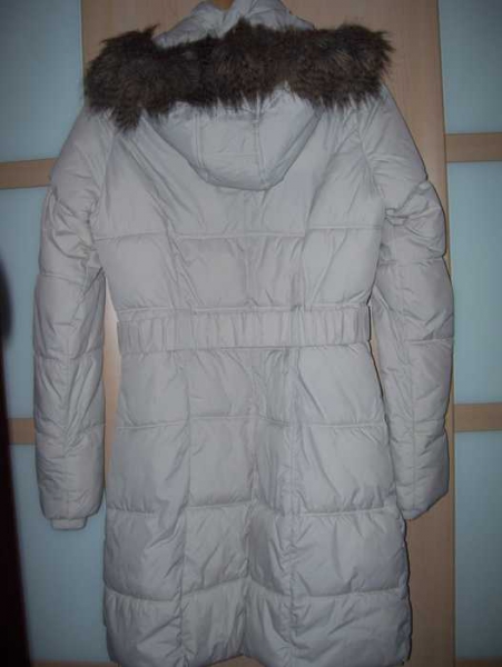  mollig warmer wintermantel parka fake fur fellkragen kaputze gefüttert