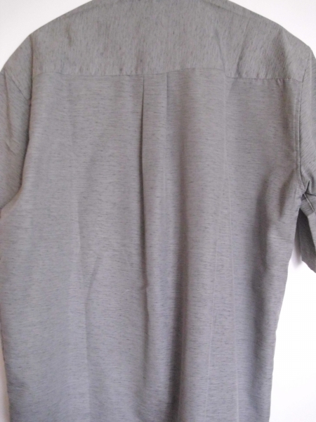 Blue One Herren Hemd Gr. XL Kurzarm grau Topzustand