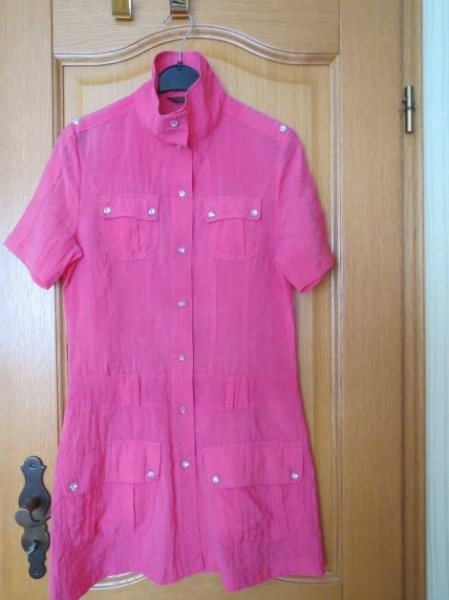 Kleid, Sommerkleid, Gr.40/M, rosa-pink