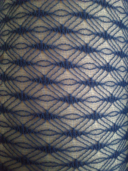 Strumpfhose mit Lochmuster