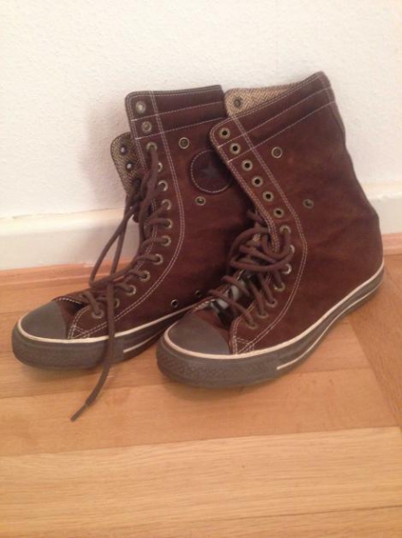 Chucks mit Fischgrätenmuster innen