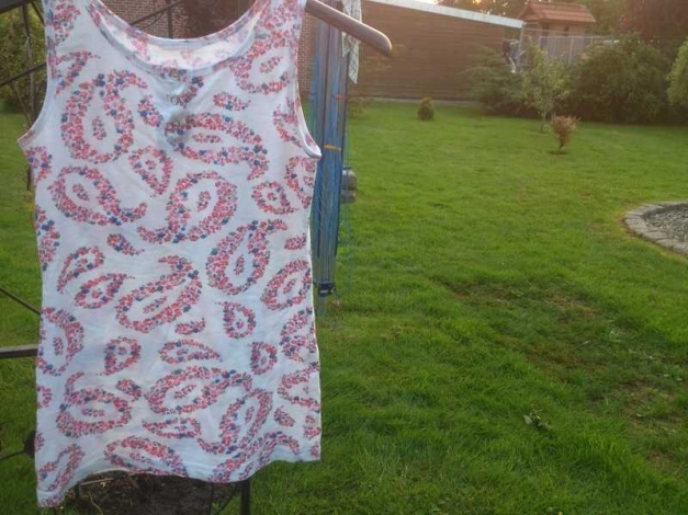 Tanktop Blumenmuster