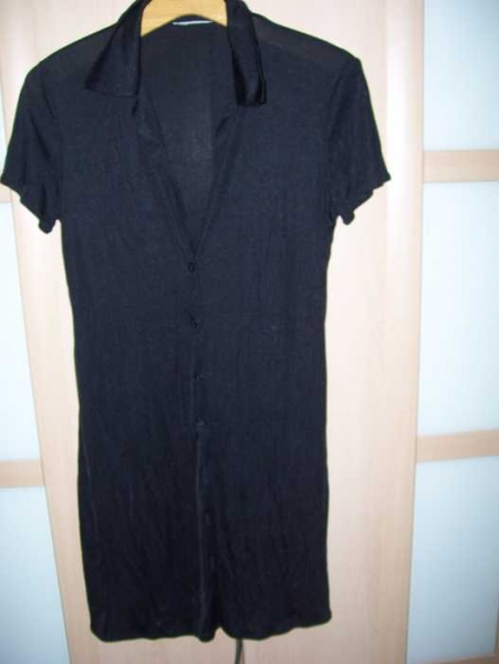  kurzärmliger leicht durchsichtiger longcardigan kleid longbluse gr.36-40