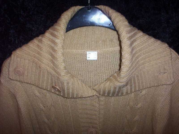Cardigan mit Zopfmuster Gr.44/46