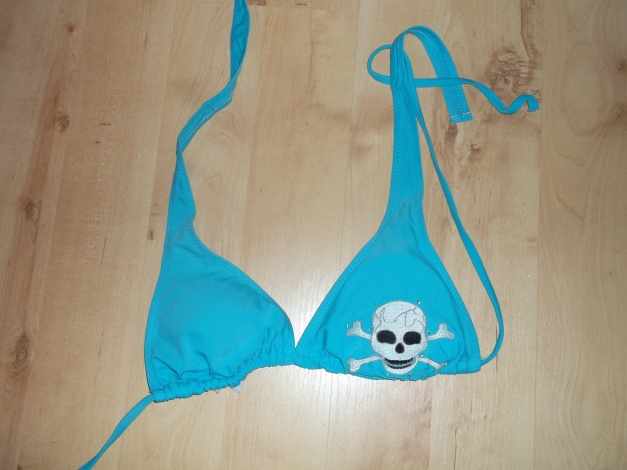 Totenkopf Bikini ;) Gr.S/M