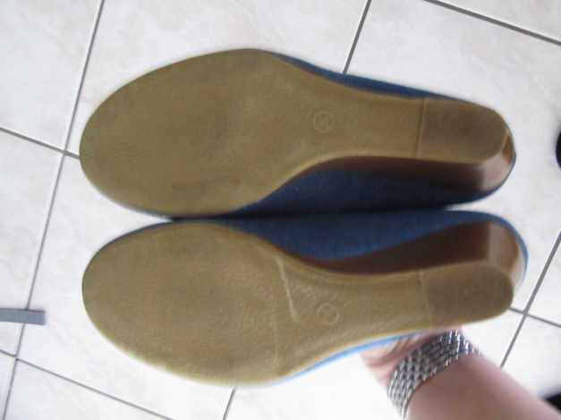 tolle Jeans-Wedges 39,5
