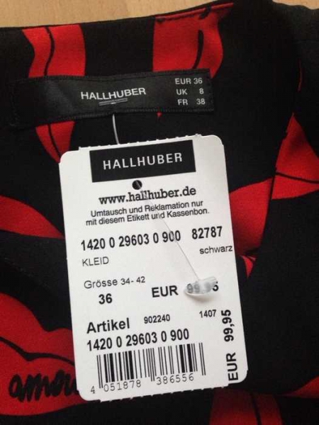 Kleid Lips Lippen Hallhuber ausverkauft