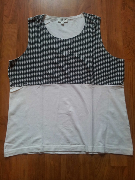 Tanktop in weiß/schwarz Größe L von Modin