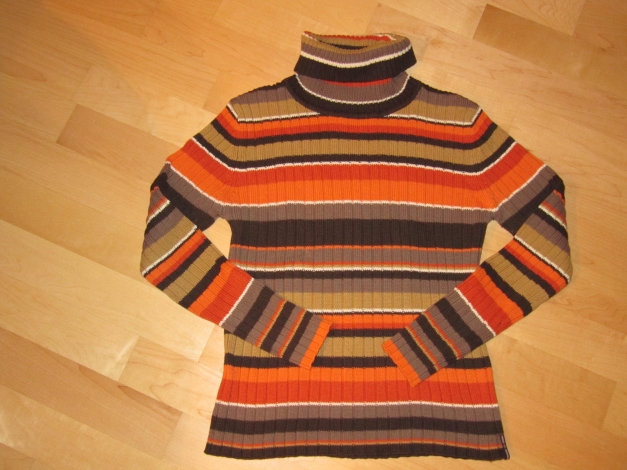 Rollkragenpulli gestreift Rolli