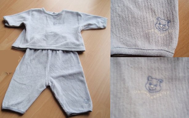 Süße Babykombi Gr. 50 flieder lila Baby Pulli und Hose