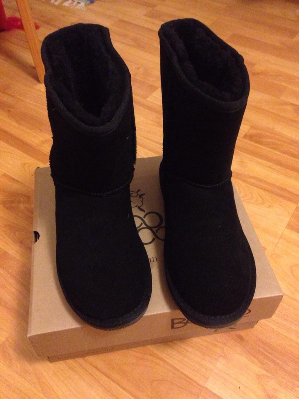 schwarze Booroo Boots NEU!