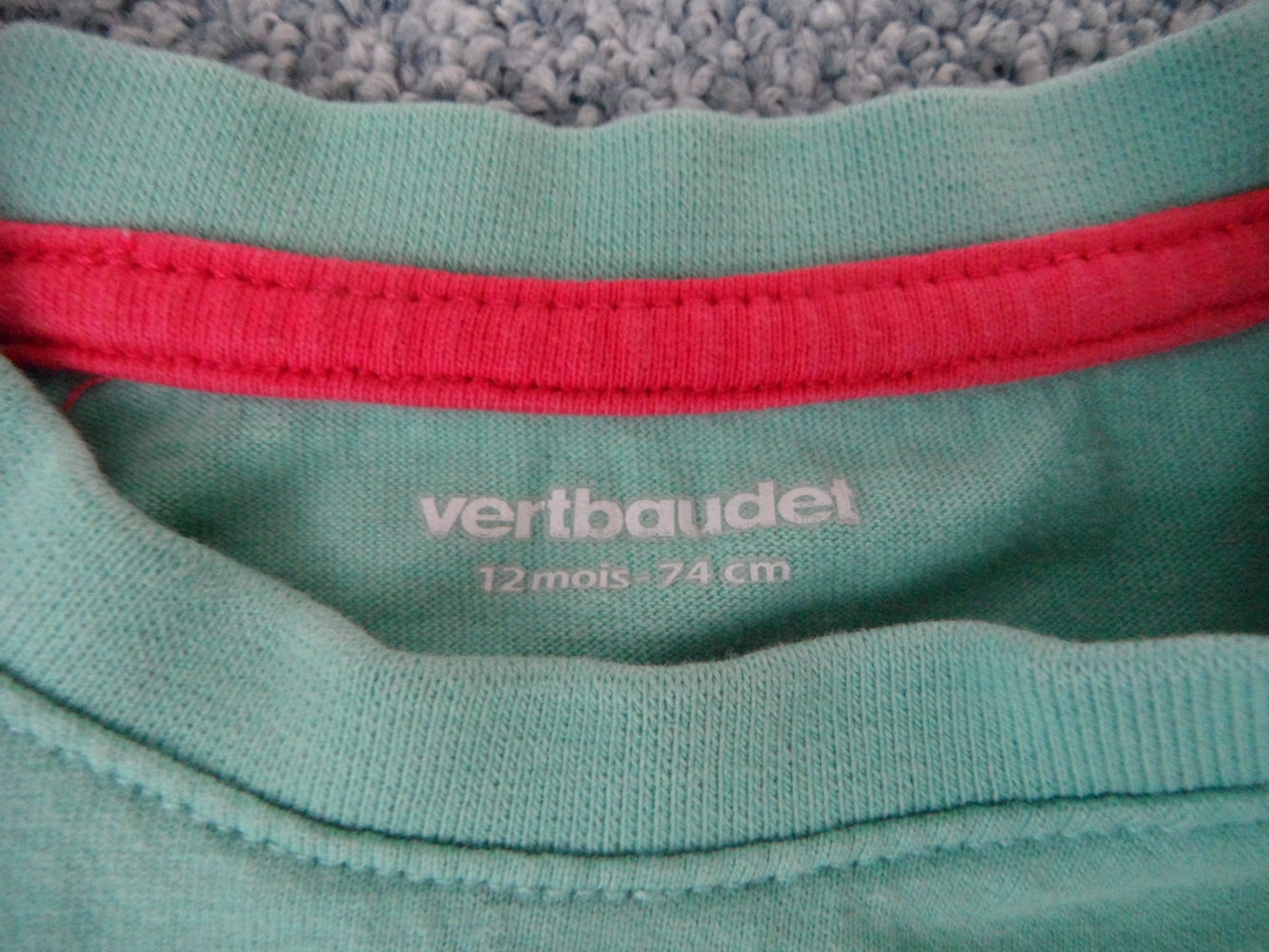 Langarmshirt Vertbaudet schöne Farben Gr. 68/74