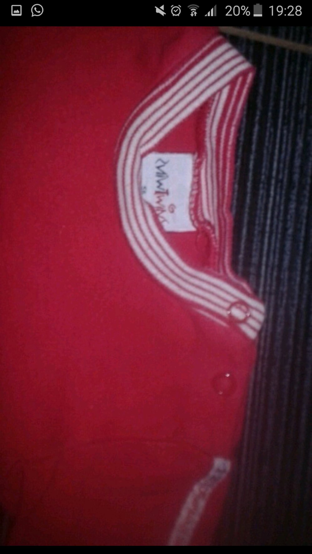 Pullover, Gr. 56,rot