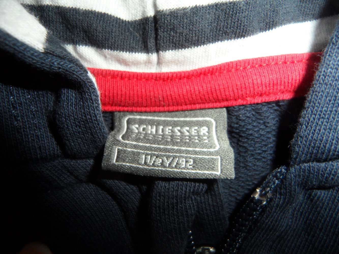 Schiesser Sweatjacke maritim Gr. 86/92