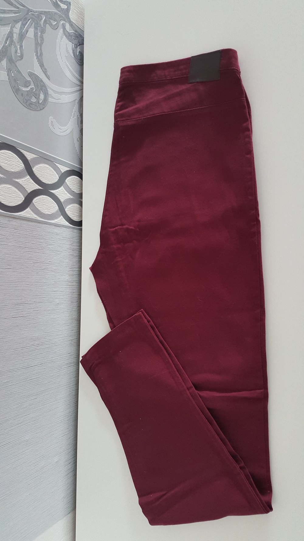 Hose weinrot ausgez. 44 auch 42 XL