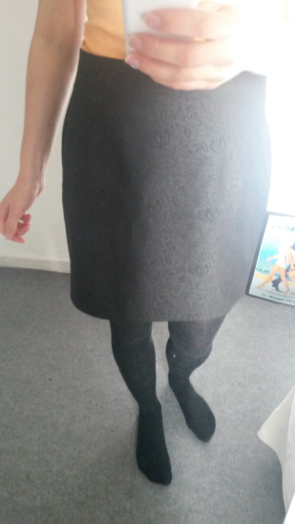 Rock mit wunderschönem Musterdruck